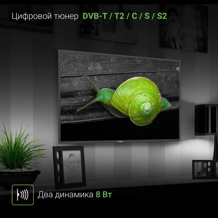 LED телевизор Digma DM-LED40MBB21 - фото 5