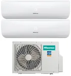 Мульти сплит-система Hisense AMW3-18U4RJC/AMS-09UW4RMRKB00*2шт